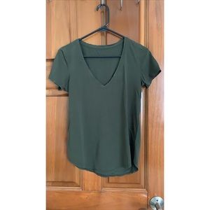 Love Tee V Dark Olive